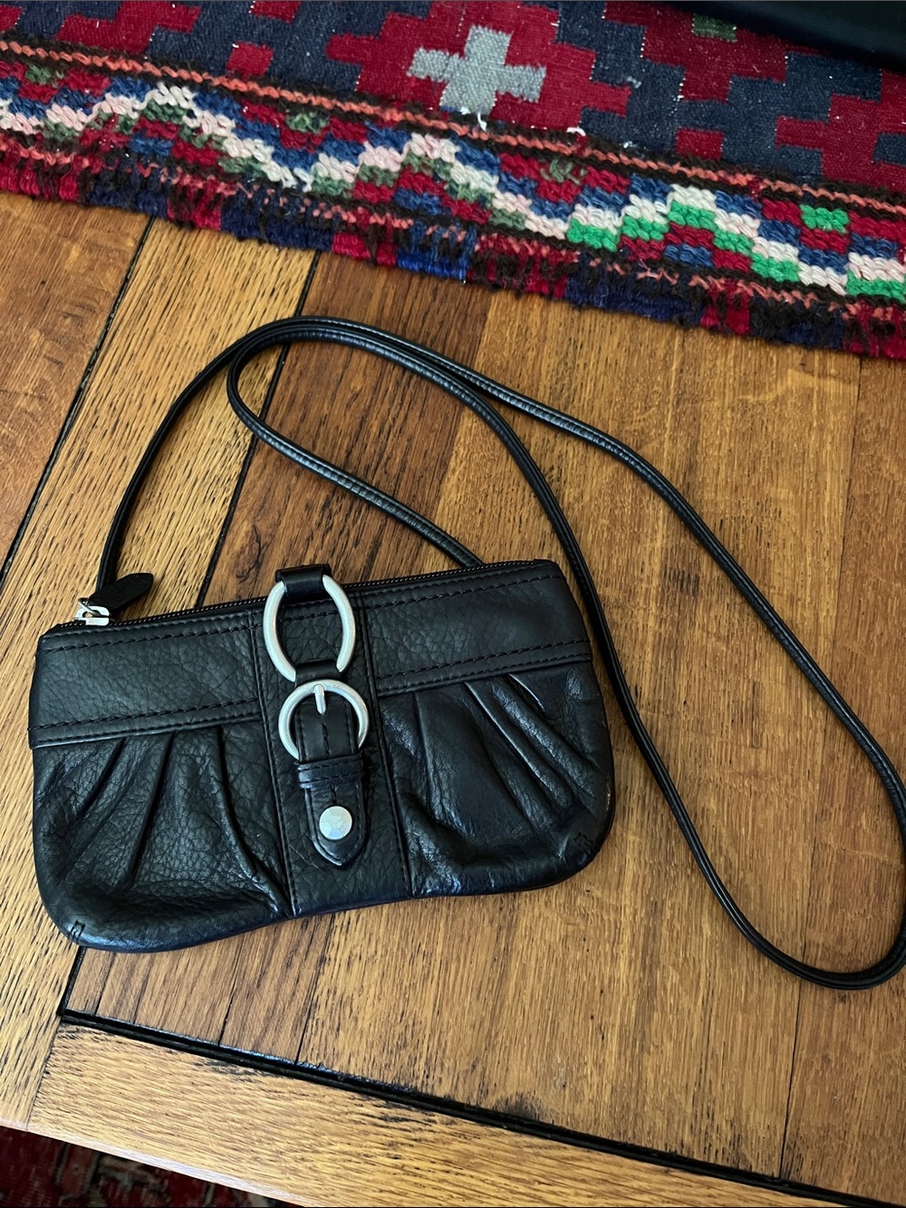 Sigrid Olsen leather mini crossbody